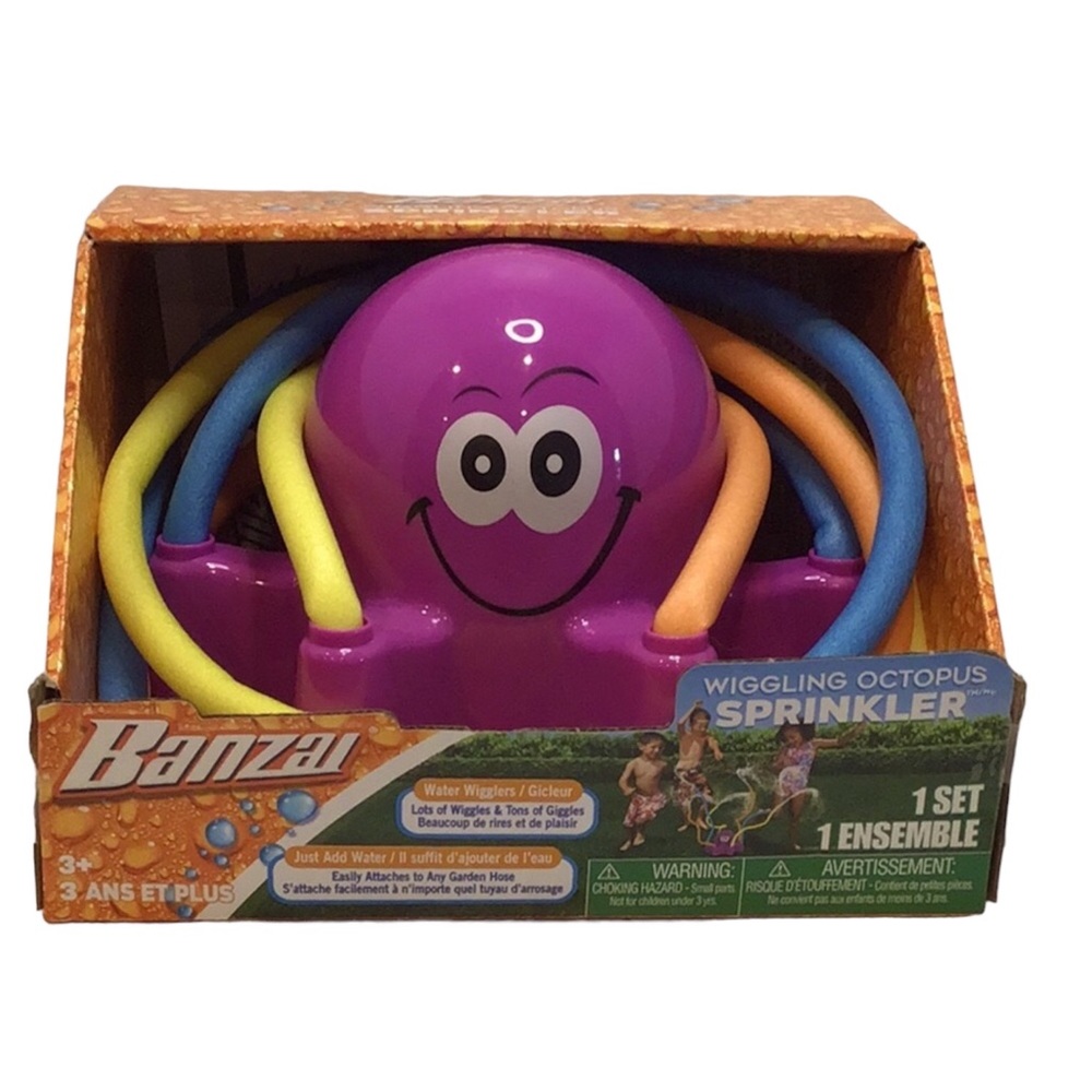🌺 Banzai Wiggling Octopus Sprinkler